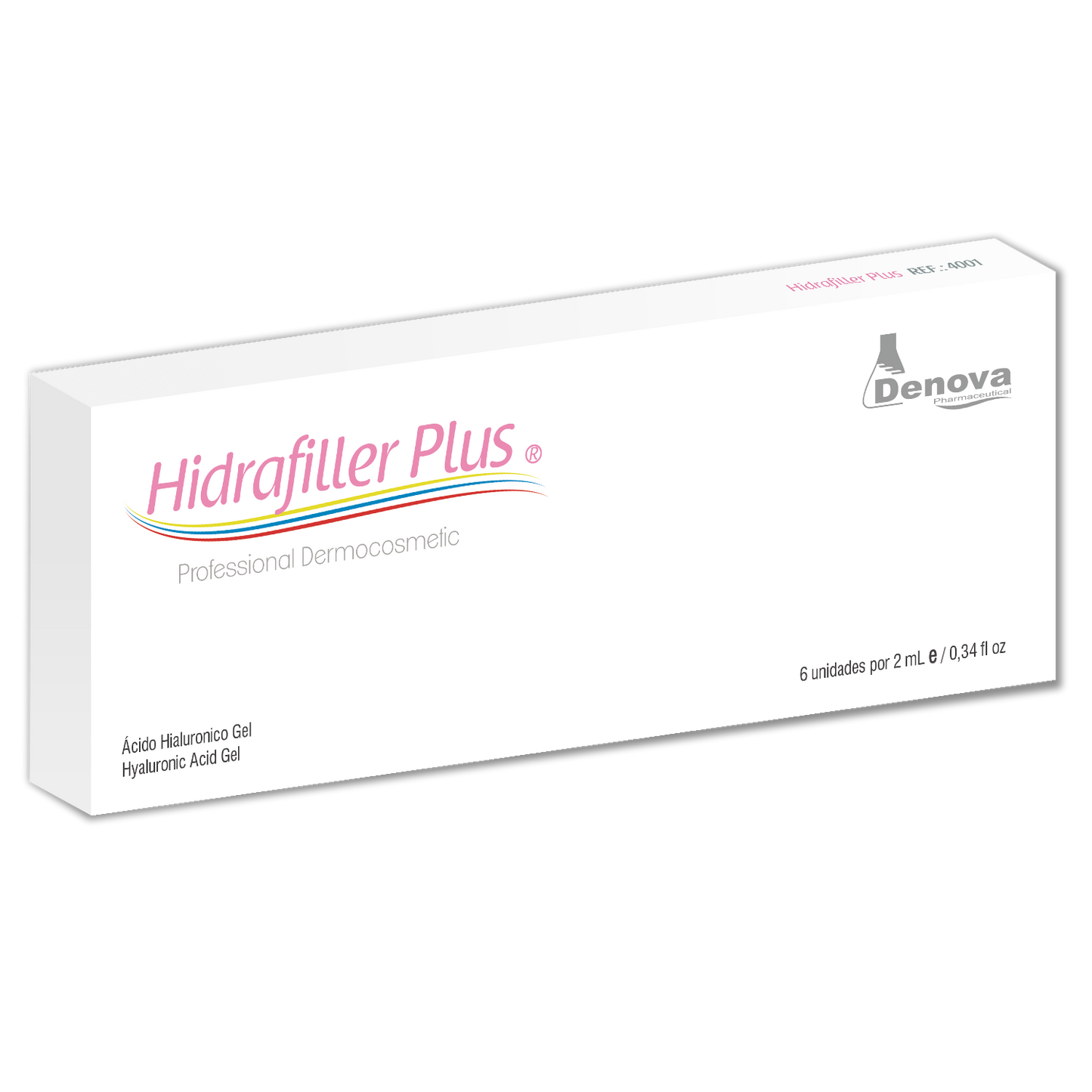 Hidrafiller Plus 3.5% By Denova - Gel Potenciador de Ácido Hialurónico - Hidratación Intensiva