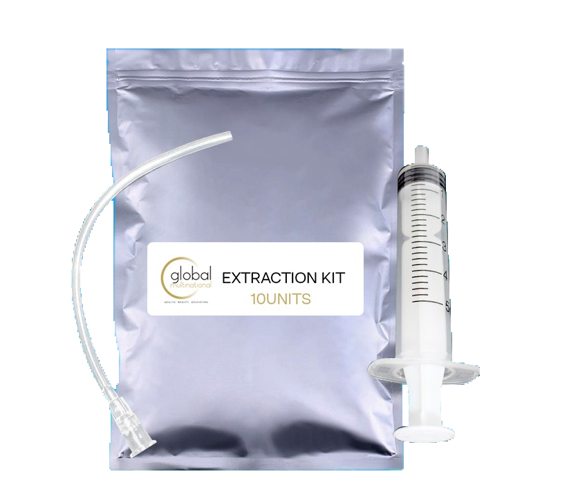 Extraction Kit de Mesoterapia para el manejo de Serums - 1 Paquete con 10 unidades