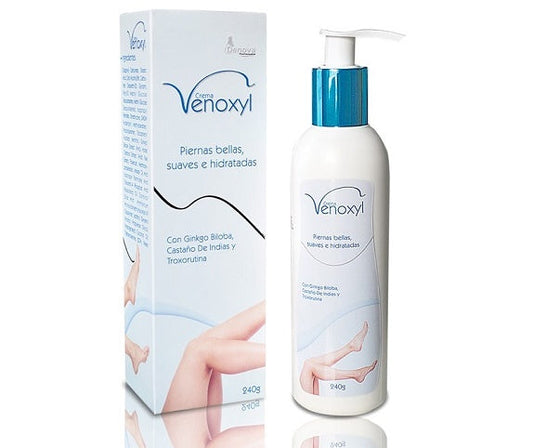 Venoxil Cream for varicose veins, spider veins and tired legs - Ginkgo Biloba 