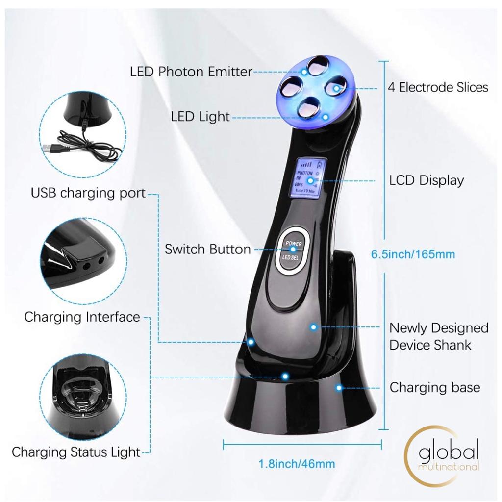 Electroporador para Mesoterapia - Incluye Gel Conductor SYNERGY Collagen Gel