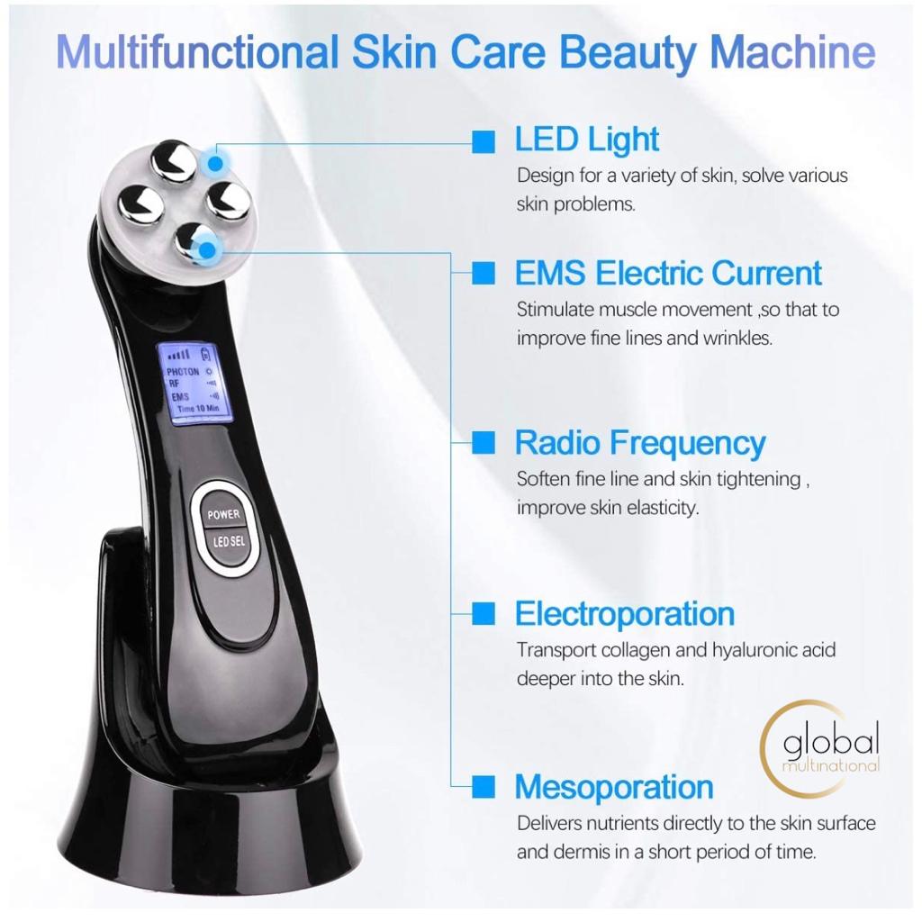 Electroporador para Mesoterapia - Incluye Gel Conductor SYNERGY Collagen Gel