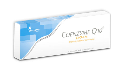 Coenzyme Q10 By Denova - Antioxidante, Antiarrugas, Humectante - 10Amp x 2ml
