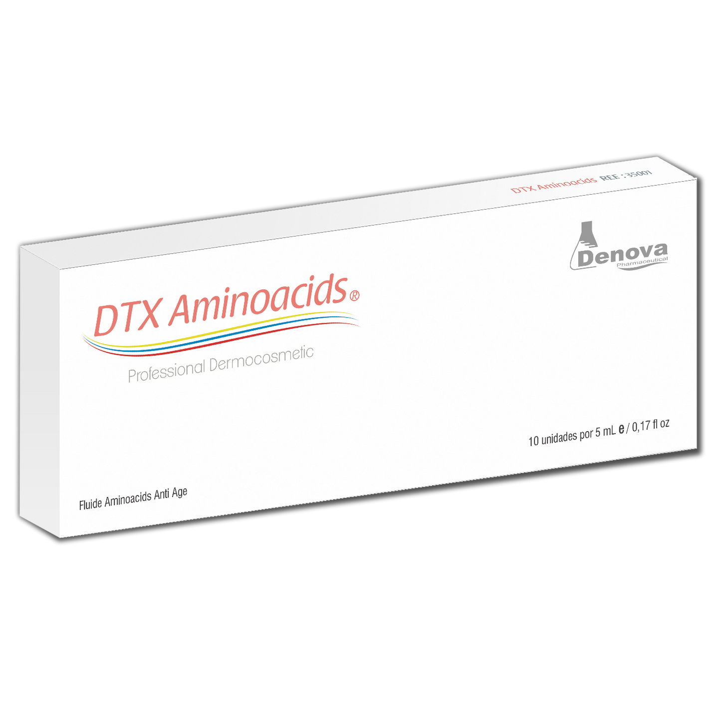 DTX Aminoacids By Denova - Complejo de Antioxidantes Dexintoxicante -10Amp x 5ml