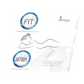 Kit Electro Fit 2 - Lipolítico Circulatorio - Kit Afirmante y Kit Moldeamiento Caja 16 Und