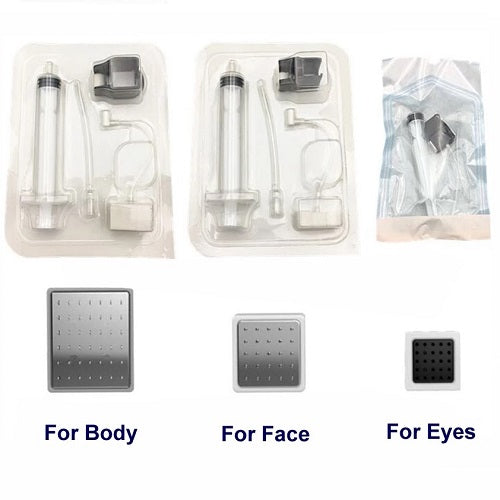 Micro Cristal Kit para tu equipo de MicroMeso - Incluye 5 Micro Cristales Cara, Cuerpo y Ojos