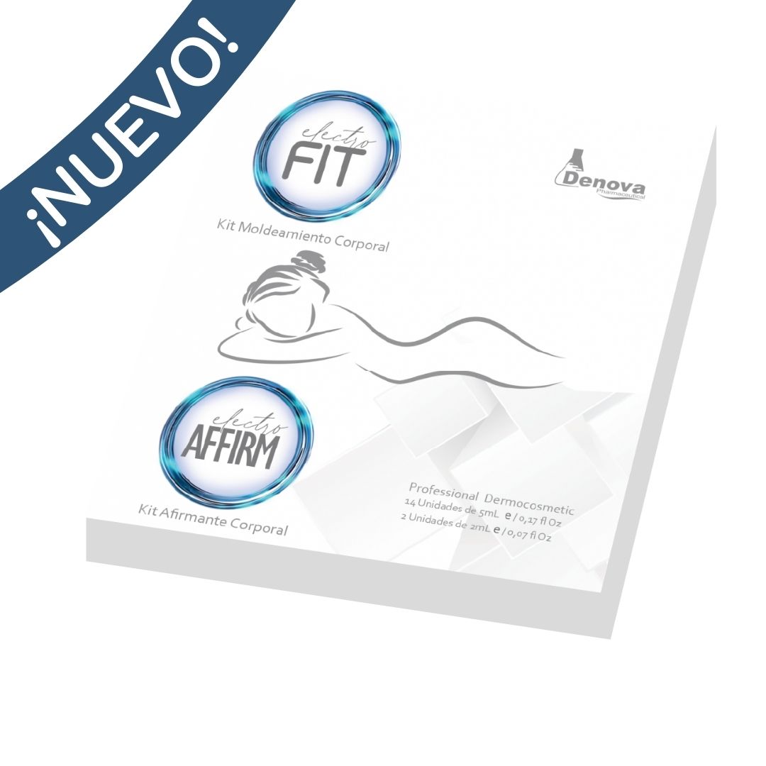 Kit Electro Fit 3 By Denova - Lipolítico Profundo - Afirmante y Kit Moldeamiento - Caja 16 Und