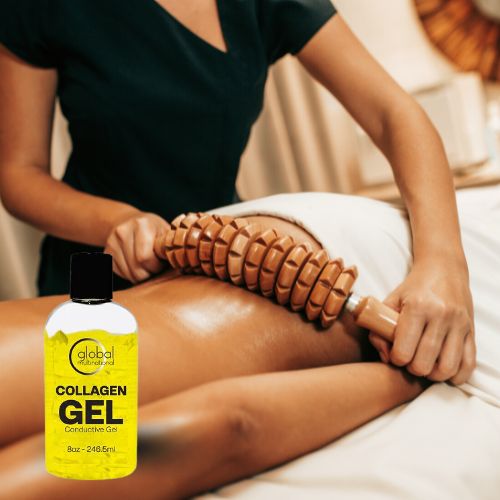 Gel Conductor de Colágeno By Synergy - Restaura la Vitalidad de la Piel - (Collagen  Gel) 8oz/246 ml