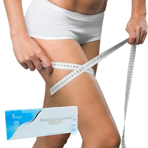 Modelmetik Lecithin By Denova - Moldeamiento corporal y Tratamiento reductor de grasa - 10Amp x 5ml