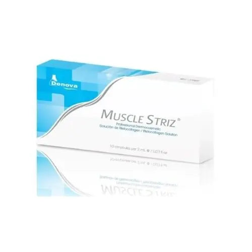 Collagen Striz (Antes Muscle Striz) By Denova Crecimiento, estimulación y tonificación de los glúteos - 10Amp x 2ml