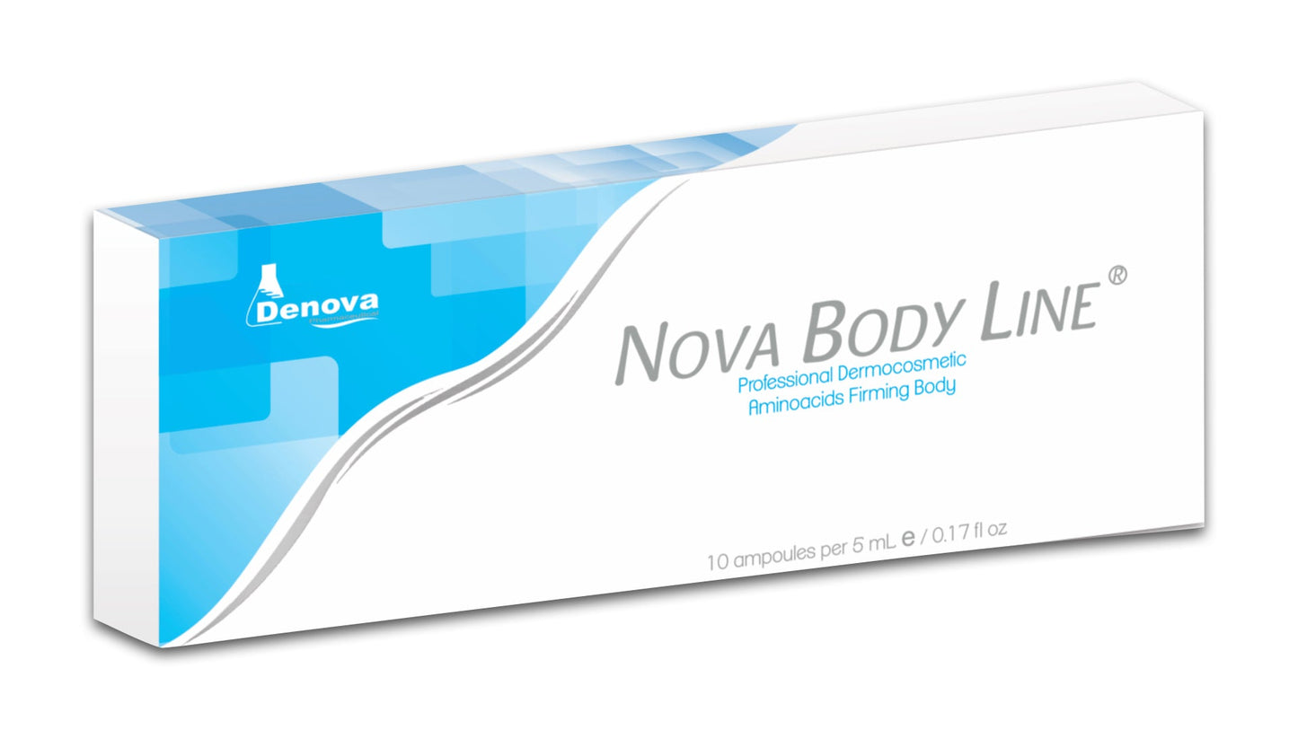 NOVA Body Line By Denova - Aminoácidos, Carnitina, Rutina y Melatonina - 10Amp x 5ml